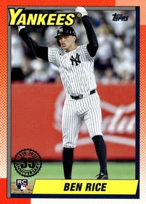 Ben Rice 2025 topps Topps