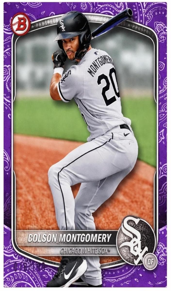 Braden Montgomery 2025 bowman Bowman
