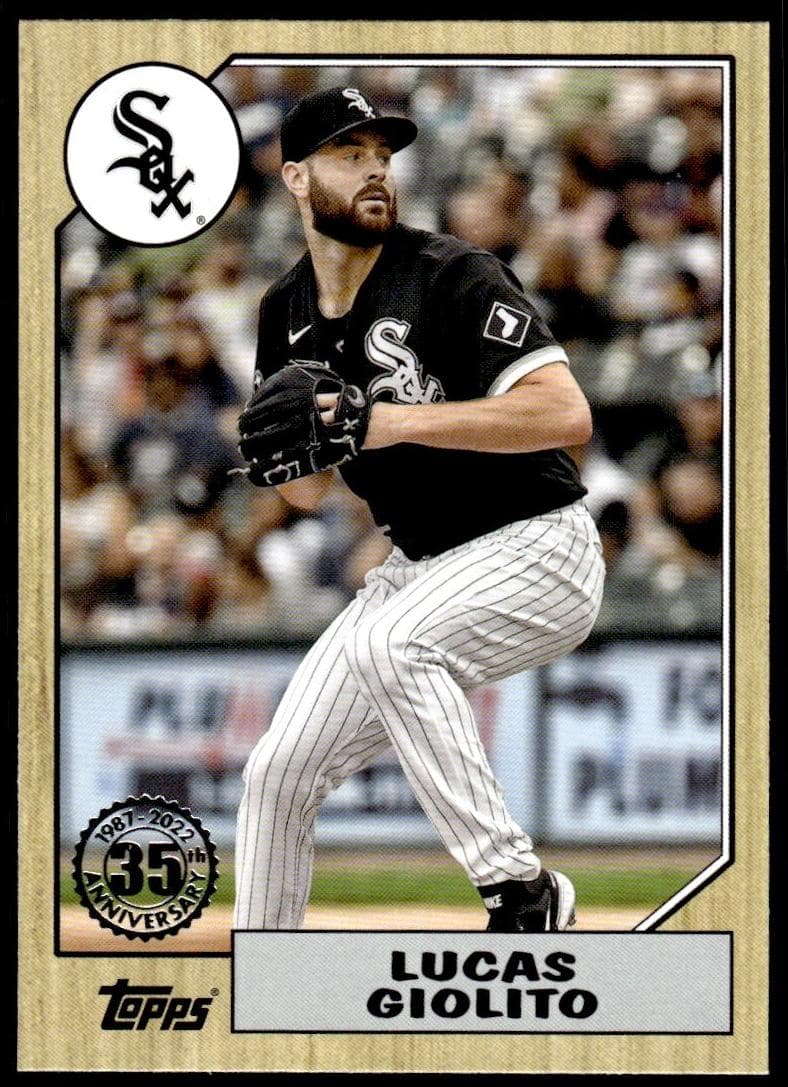 Lucas Giolito trading card