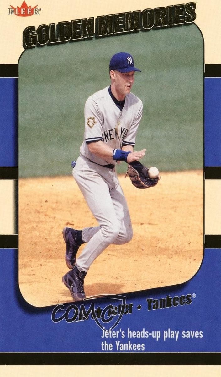 Derek Jeter 2002 fleer Fleer