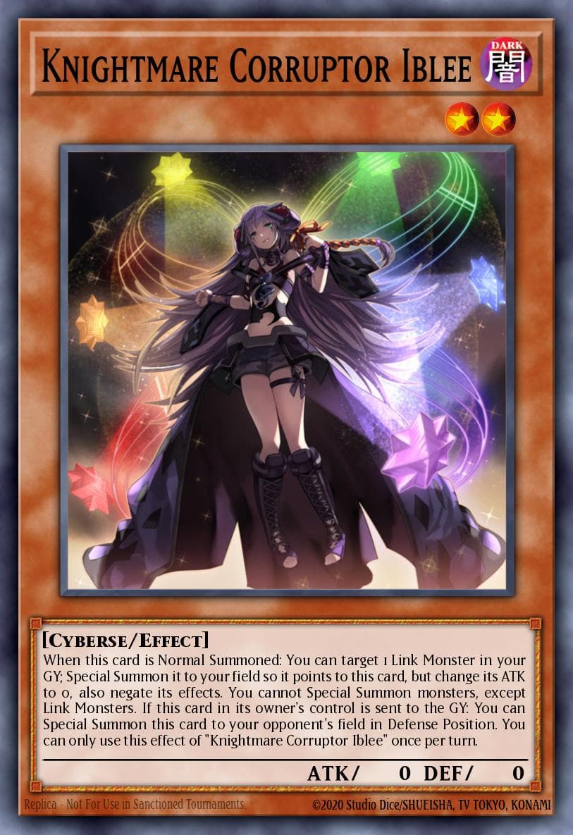 Knightmare Corruptor Iblee #MP19-EN011