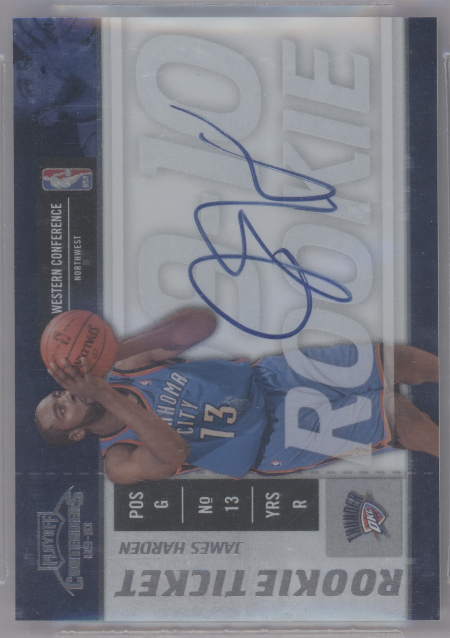 James Harden 2009 panini