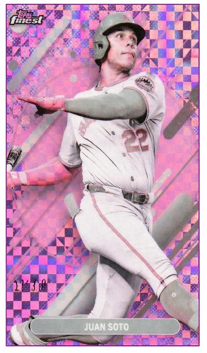 Juan Soto 2025 topps Topps Finest