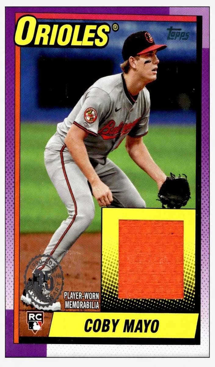 Coby Mayo 2025 topps Topps