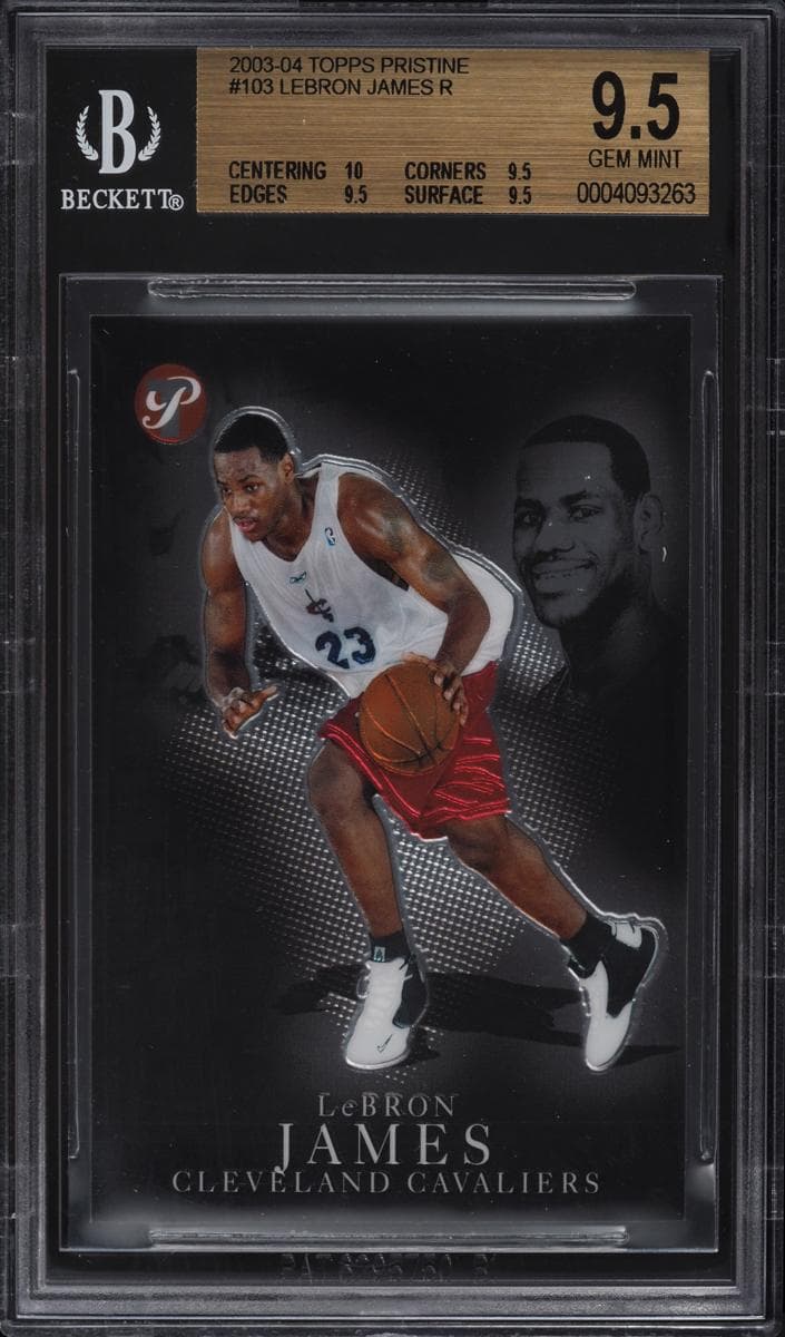 Lebron James 2003 topps