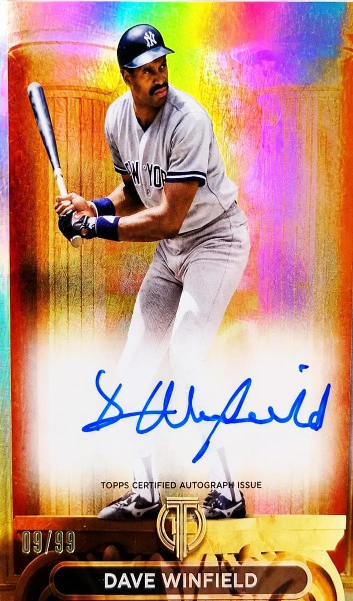 Dave Winfield 2024 topps Topps Tribute