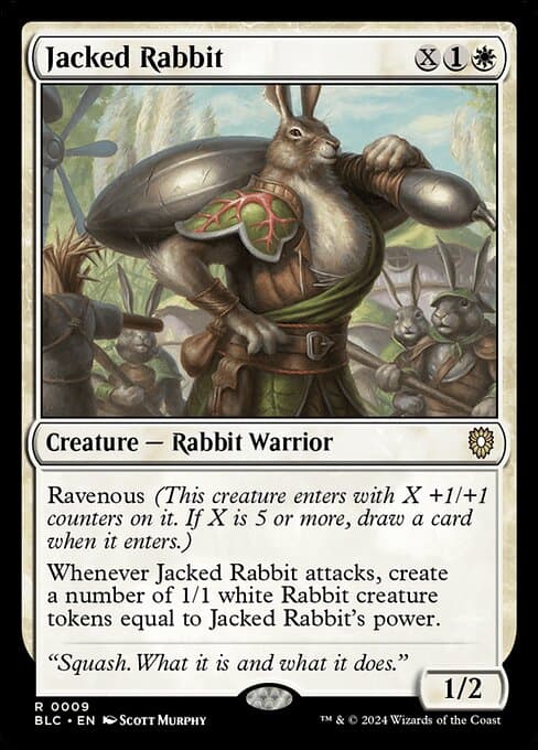 Jacked Rabbit 2024 Magic: The Gathering Bloomburrow Commander