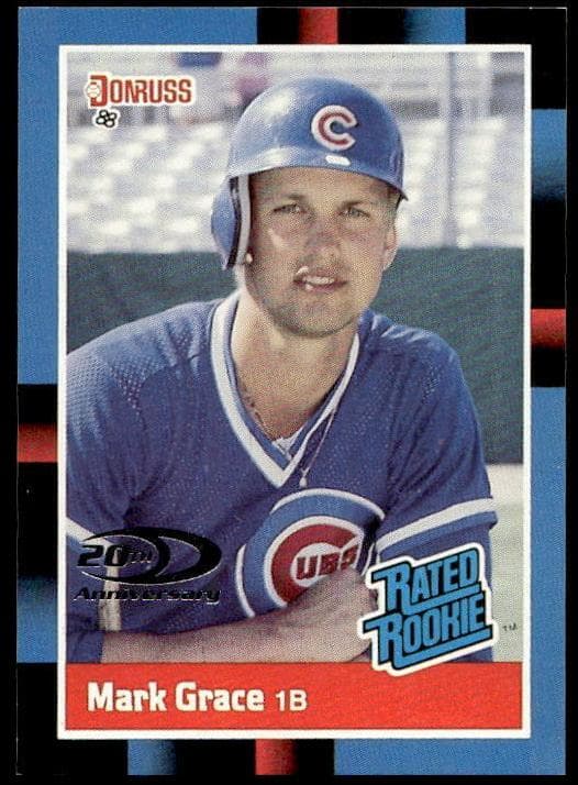 Mark Grace 2001 panini Donruss