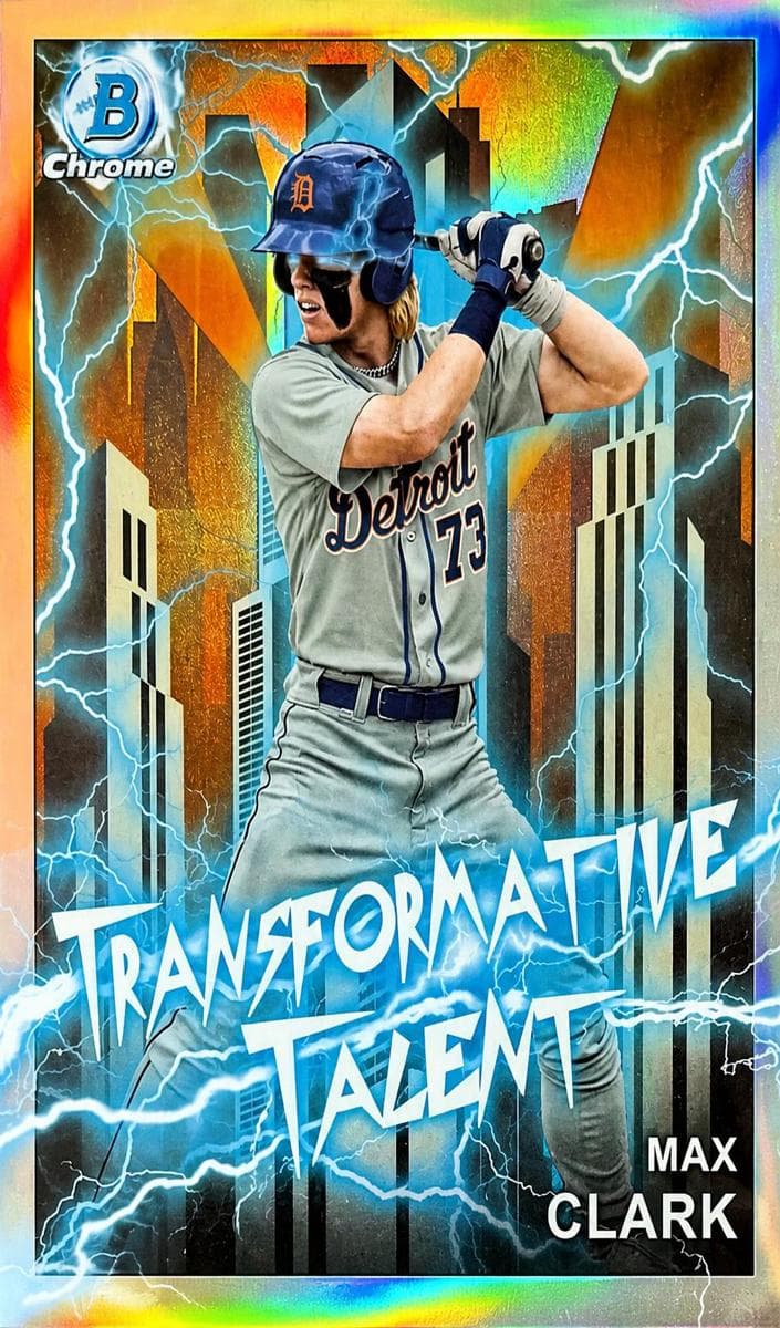 Max Clark 2023 bowman Bowman Draft