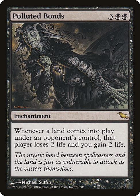 Polluted Bonds 2008 Magic: The Gathering