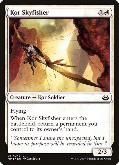 Kor Skyfisher 2015 Magic: The Gathering Duel Deck: Elspeth vs Kiora