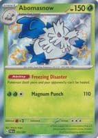 Abomasnow trading card