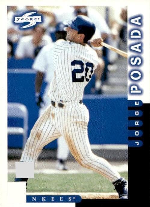 Jorge Posada 1998 panini Score