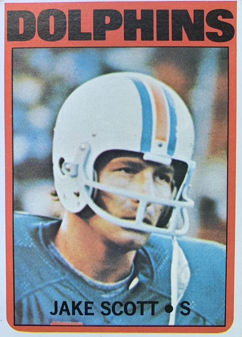 Jake Scott 1972 topps