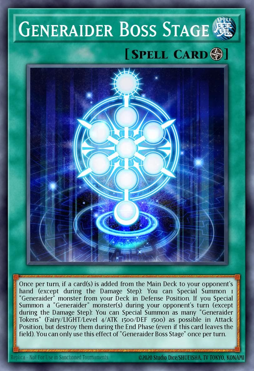 Generaider Boss Stage 2019 Yu-Gi-Oh! Mystic Fighters