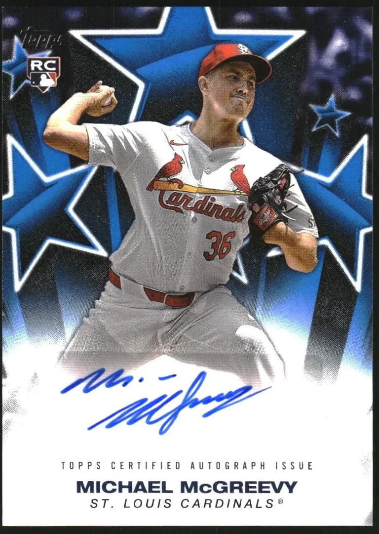 Michael McGreevy 2025 topps Topps
