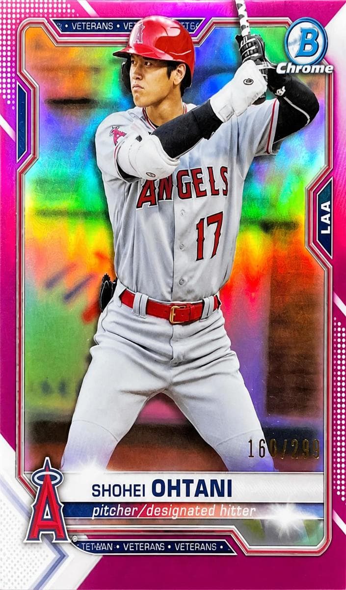 Shohei Ohtani 2021 bowman Bowman Chrome