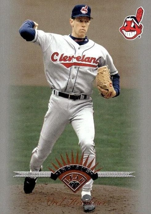 Orel Hershiser 1997 leaf Leaf