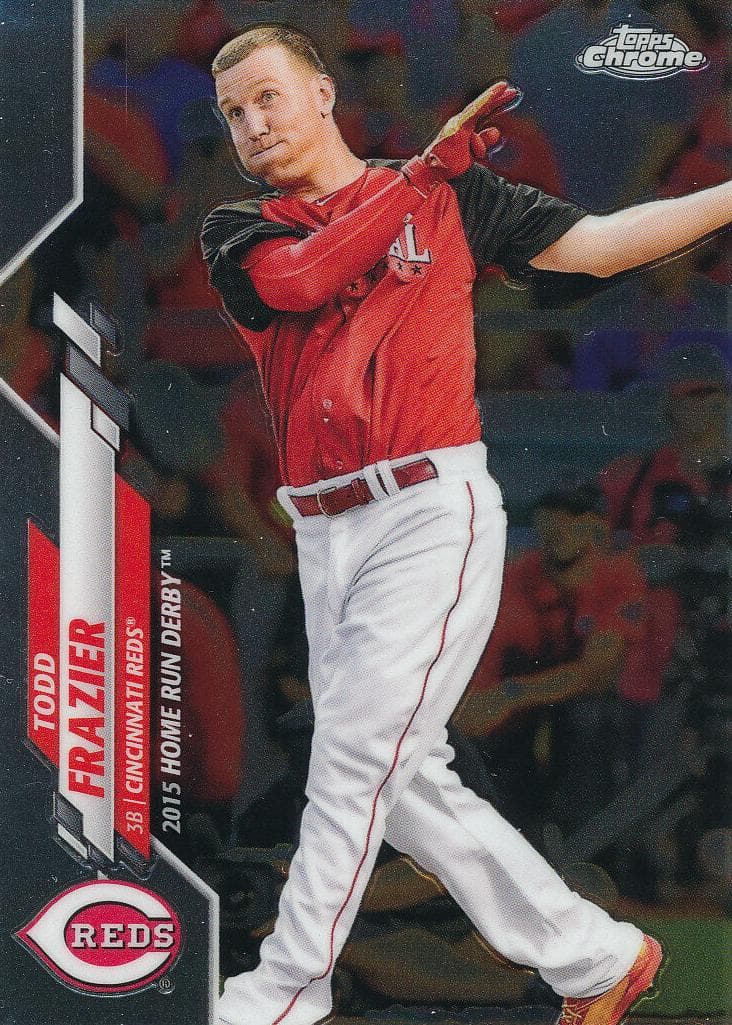 Todd Frazier 2020 topps Topps Chrome Update