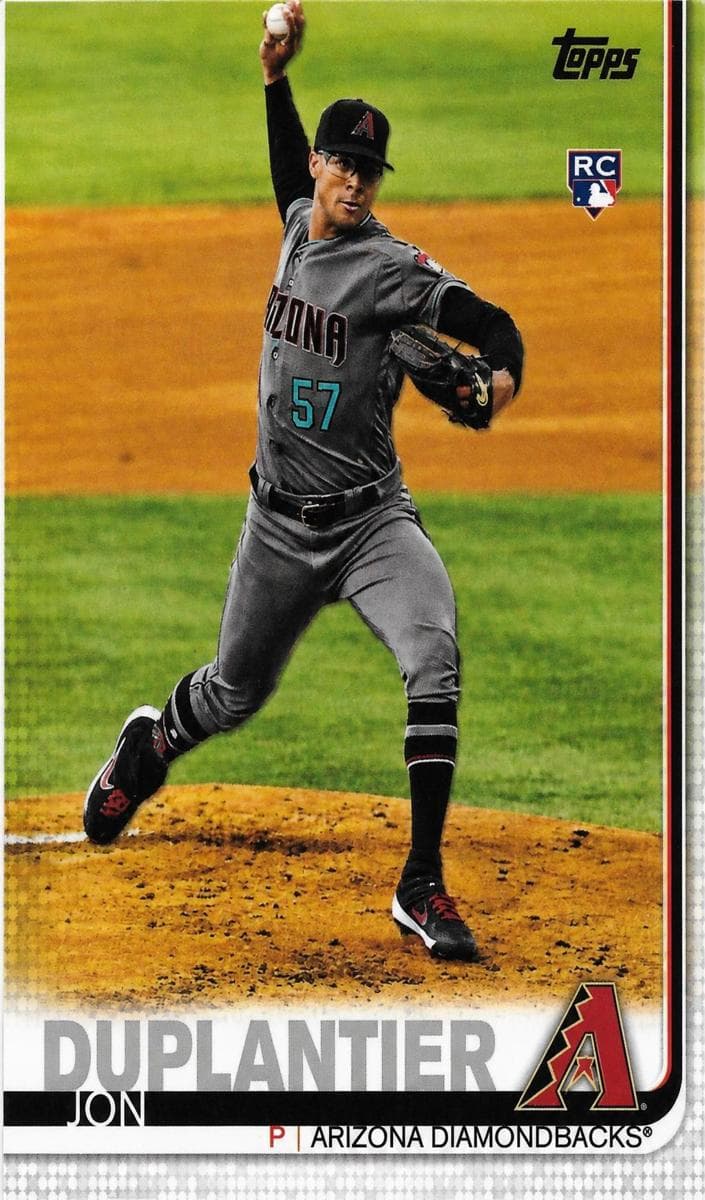 Jon Duplantier 2019 topps Topps Update