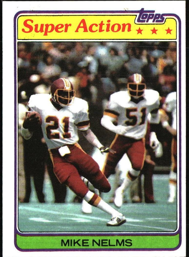 Mike Nelms 1981 topps Topps