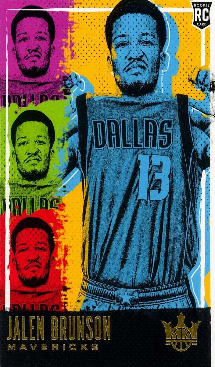 Jalen Brunson 2018 panini Court Kings