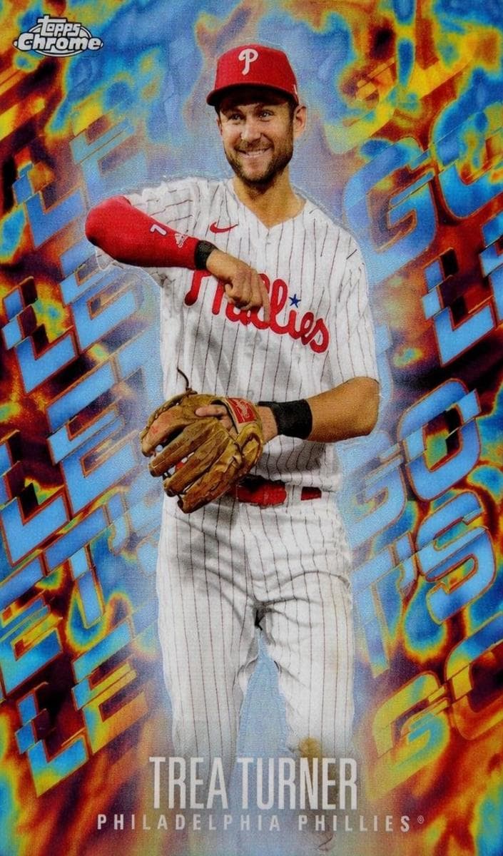 Trea Turner 2024 topps Topps Chrome