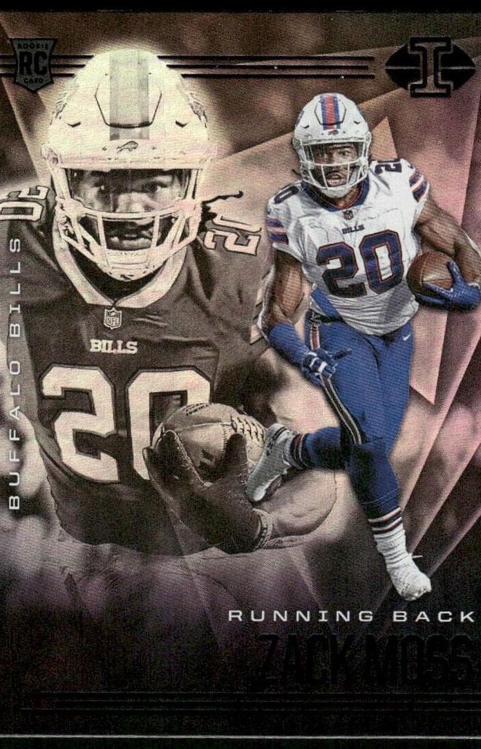 Zack Moss 2020 panini Panini Illusions