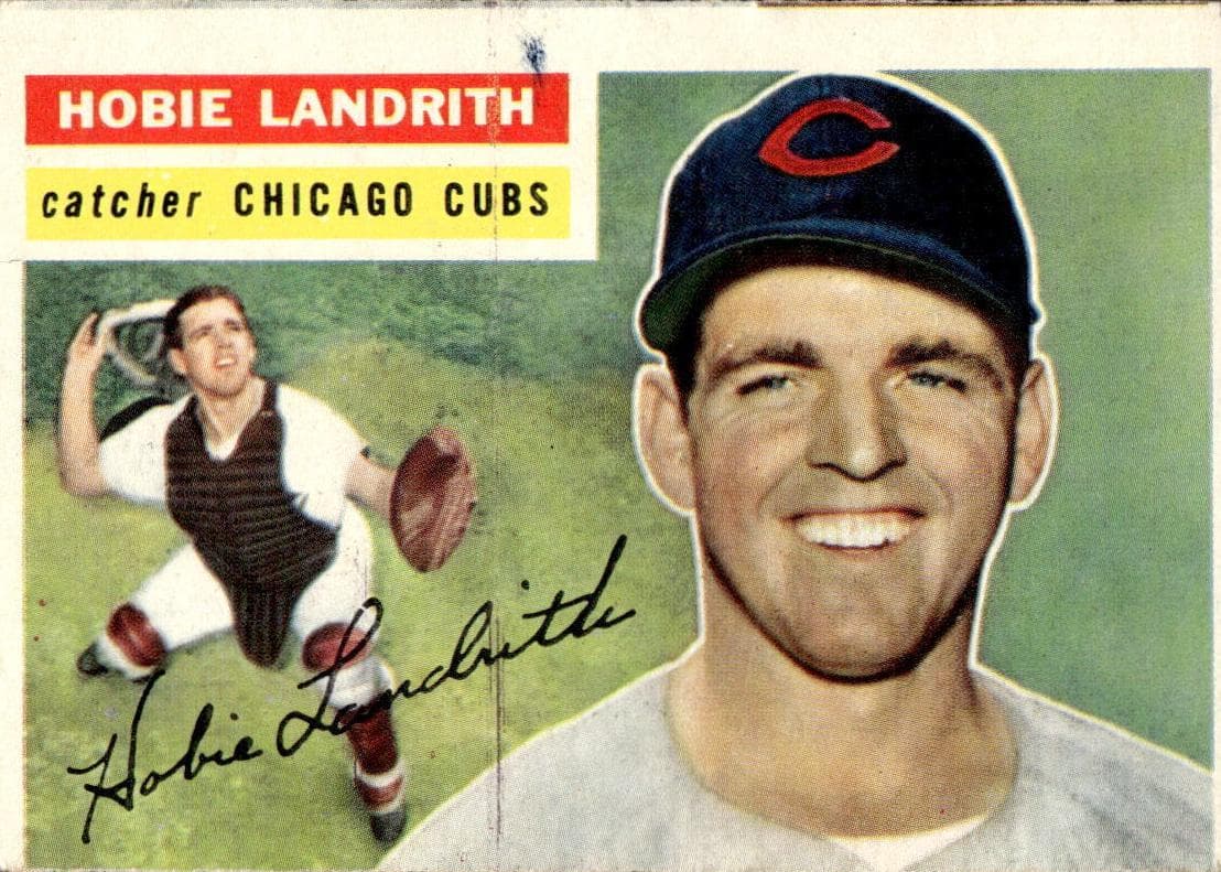 Hobie Landrith 1956 topps Topps