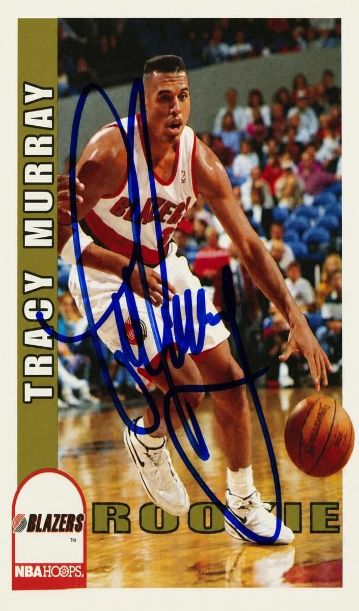 Tracy Murray 1992 panini Hoops