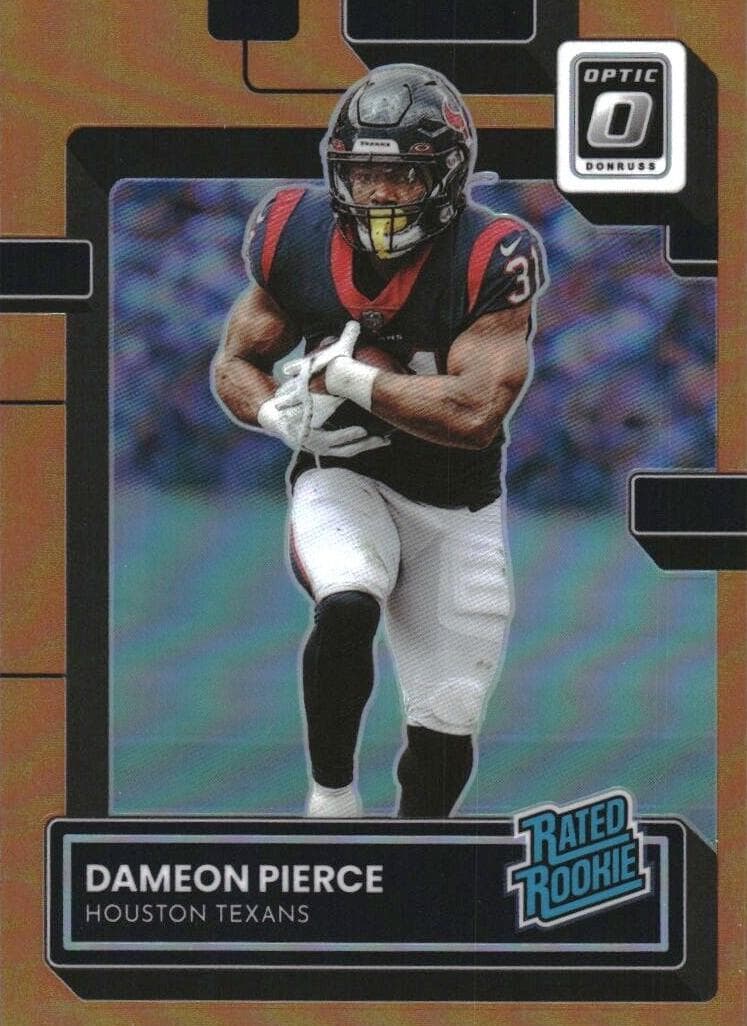 Dameon Pierce 2022 panini Donruss Optic