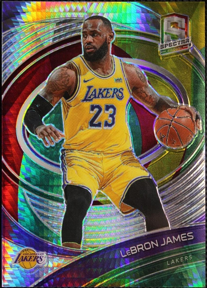 LeBron James 2020 panini Panini Spectra
