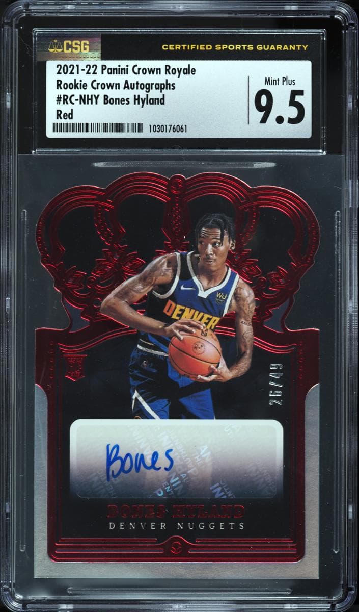 Bones Hyland 2021 panini