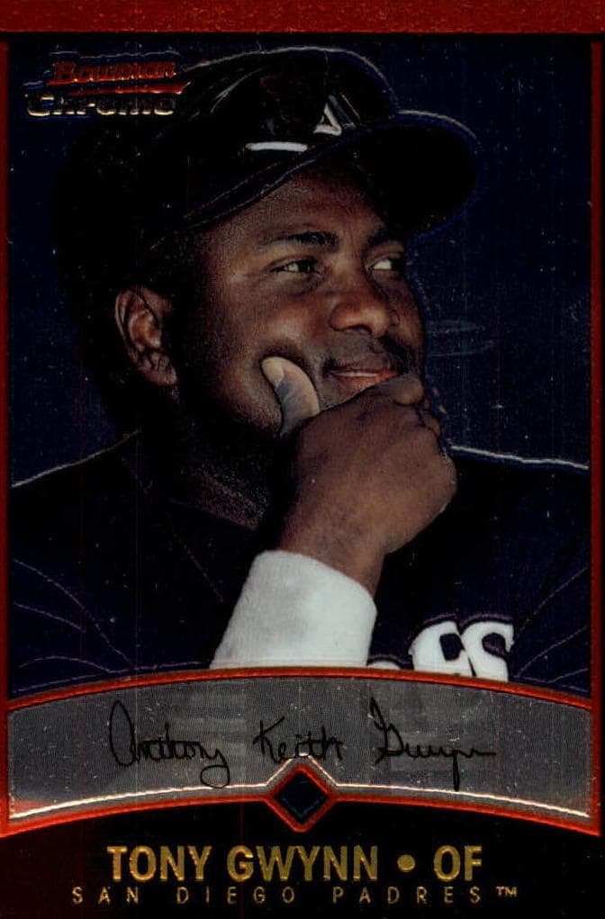 Tony Gwynn 2001 bowman Bowman Chrome