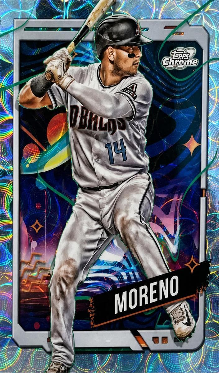 Gabriel Moreno 2024 topps Topps Cosmic Chrome