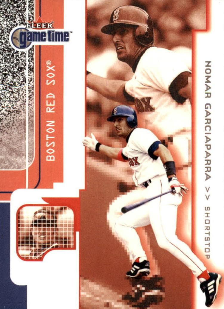 Nomar Garciaparra 2001 fleer Fleer Game Time