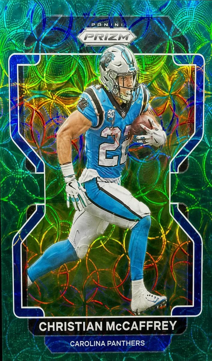 Christian McCaffrey 2021 panini Panini Prizm