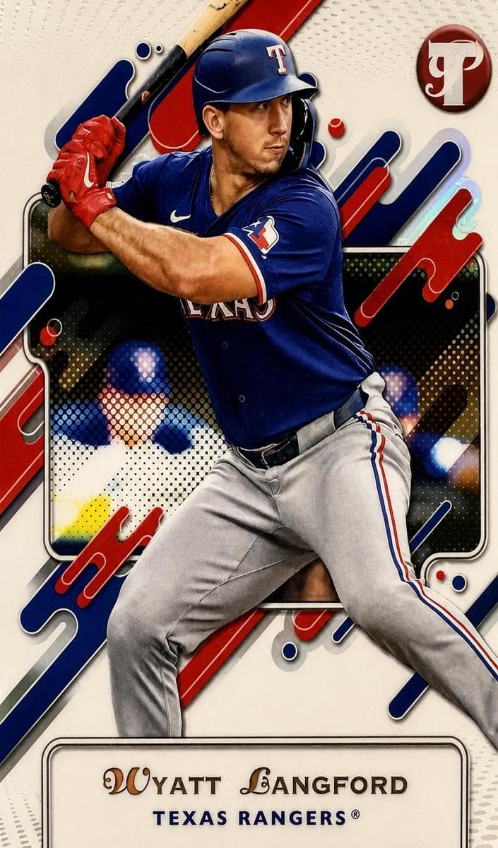 Wyatt Langford 2025 topps Topps Pristine