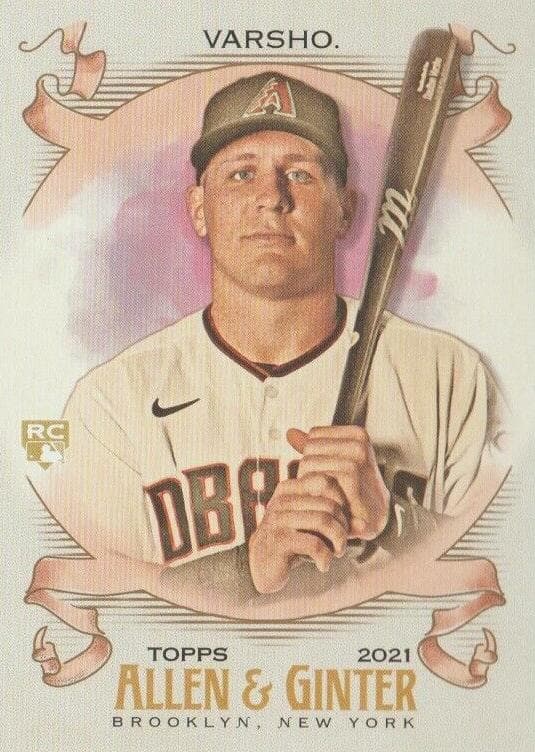 Daulton Varsho 2021 topps Topps Allen & Ginter