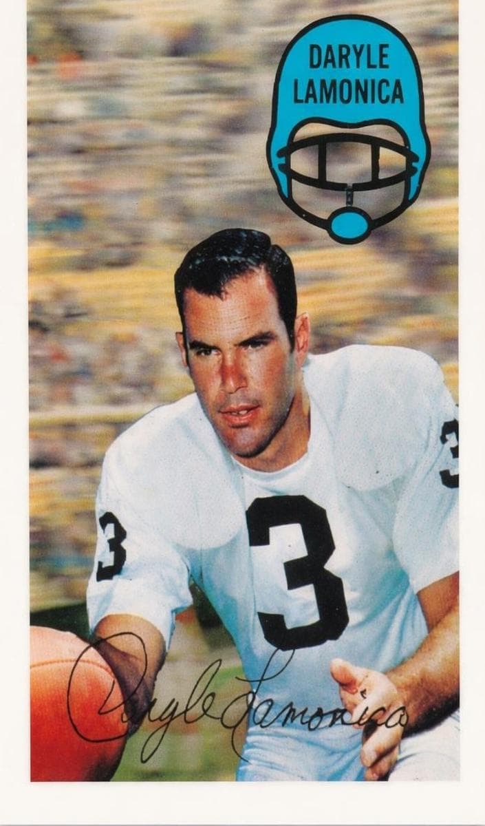 Daryle Lamonica 1970 unknown Kellogg's