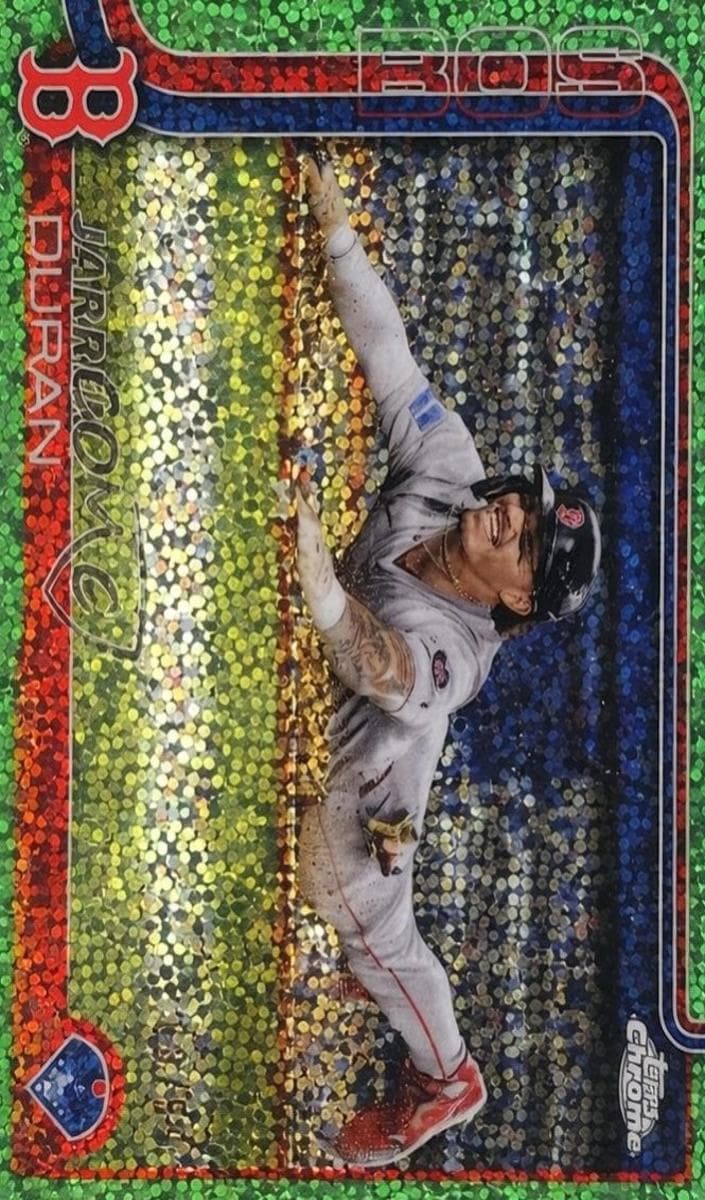 Jarren Duran 2025 topps Chrome