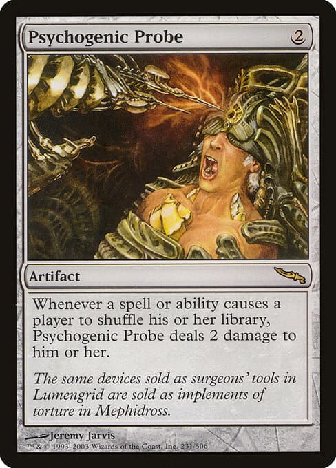 Psychogenic Probe 2003 Magic: The Gathering Mirrodin