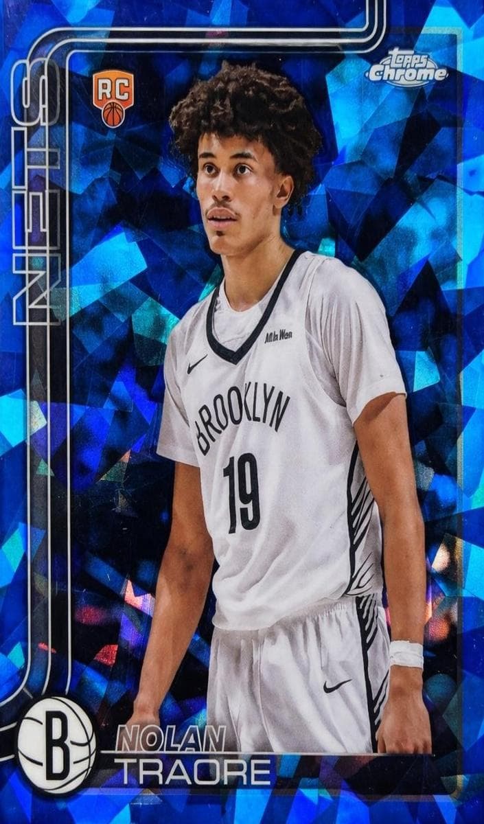 Nolan Traore 2025 topps Topps Chrome Sapphire