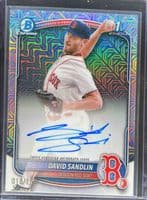 David Sandlin trading card