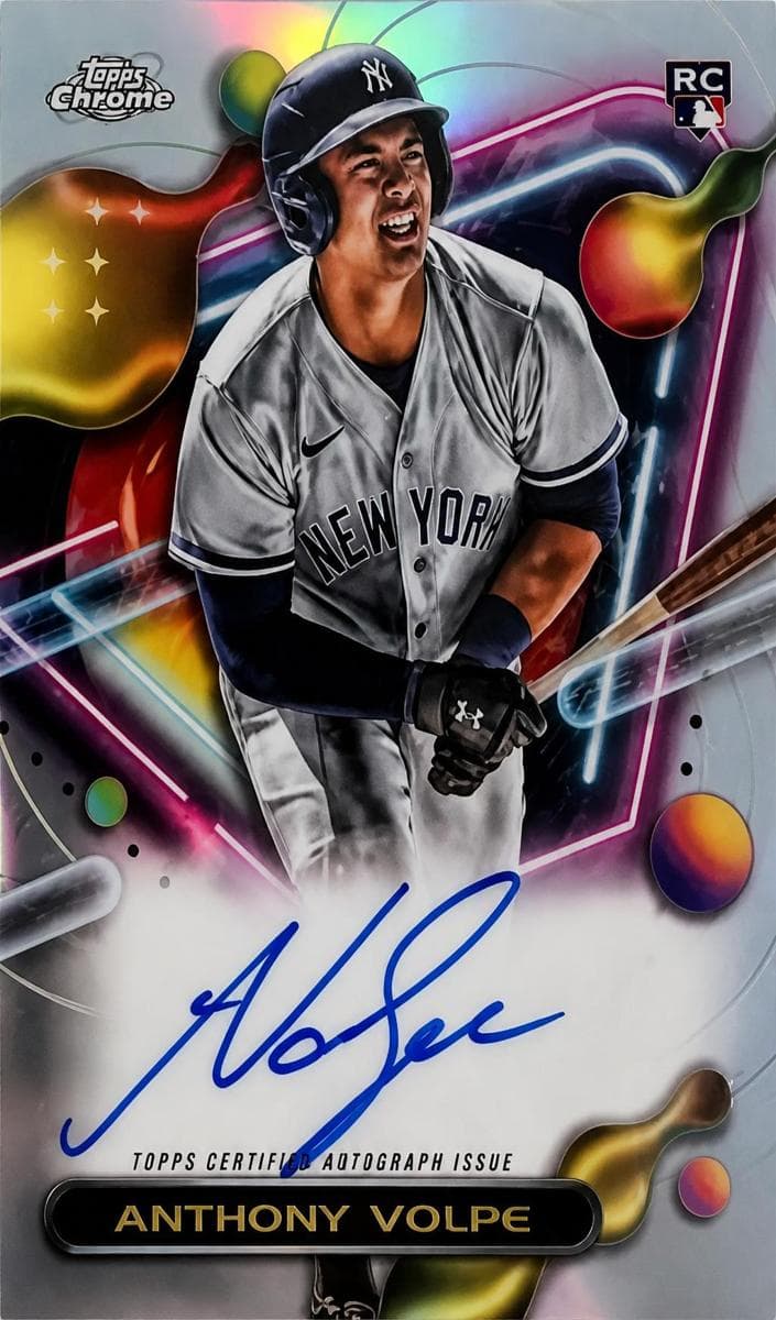 Anthony Volpe 2023 topps Topps Cosmic Chrome