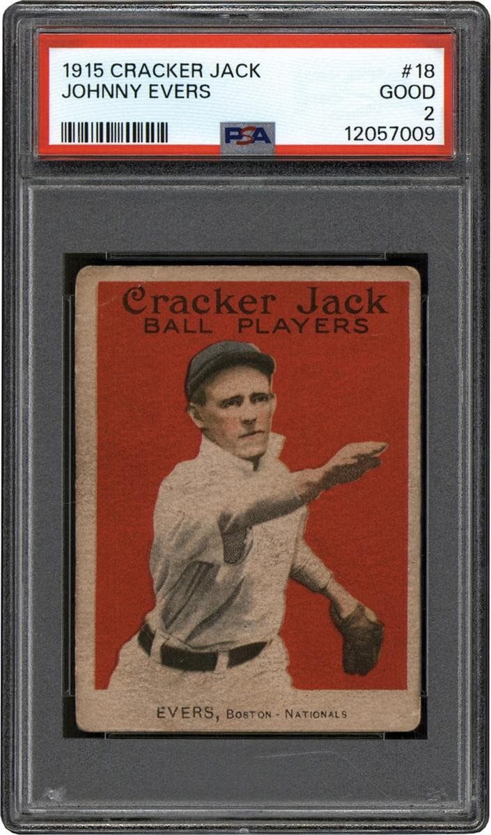Johnny Evers 1915 unknown Cracker Jack