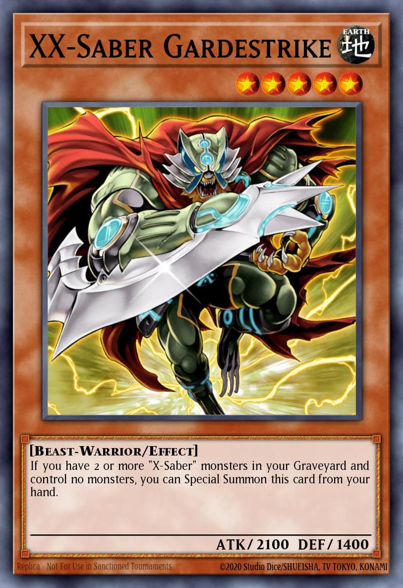 XX-Saber Gardestrike #ANPR-EN000