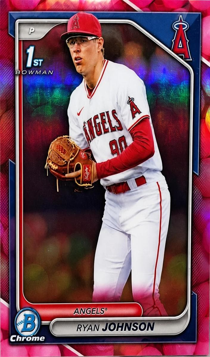 Ryan Johnson 2024 bowman Bowman Draft Sapphire Edition