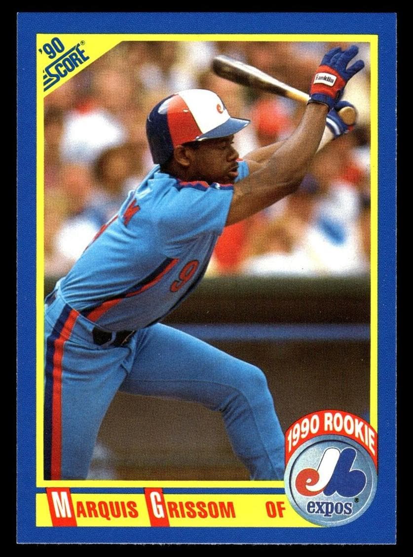 Marquis Grissom trading card