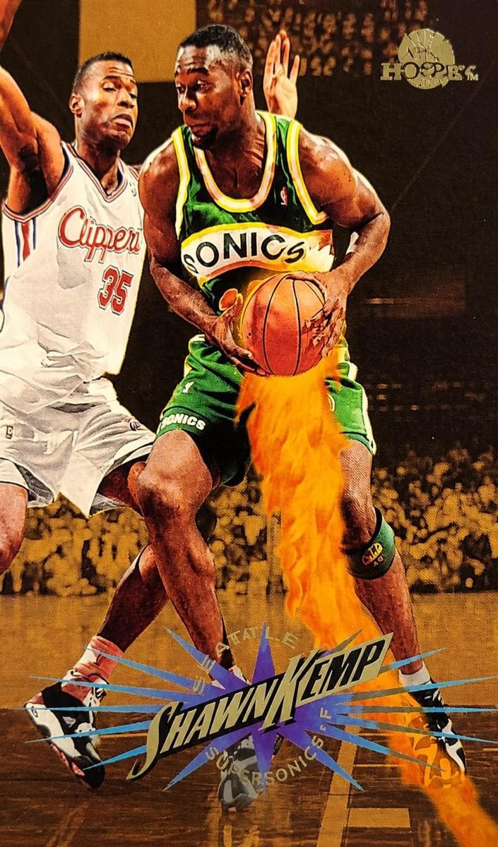 Shawn Kemp 1995 fleer